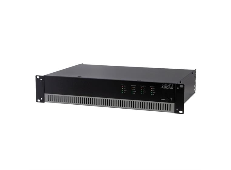 Audac CAP 412 - 100 V Power Amplifier 4-channel 120 W